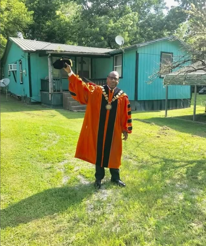 President of Morgan Family home david kwabena wilson